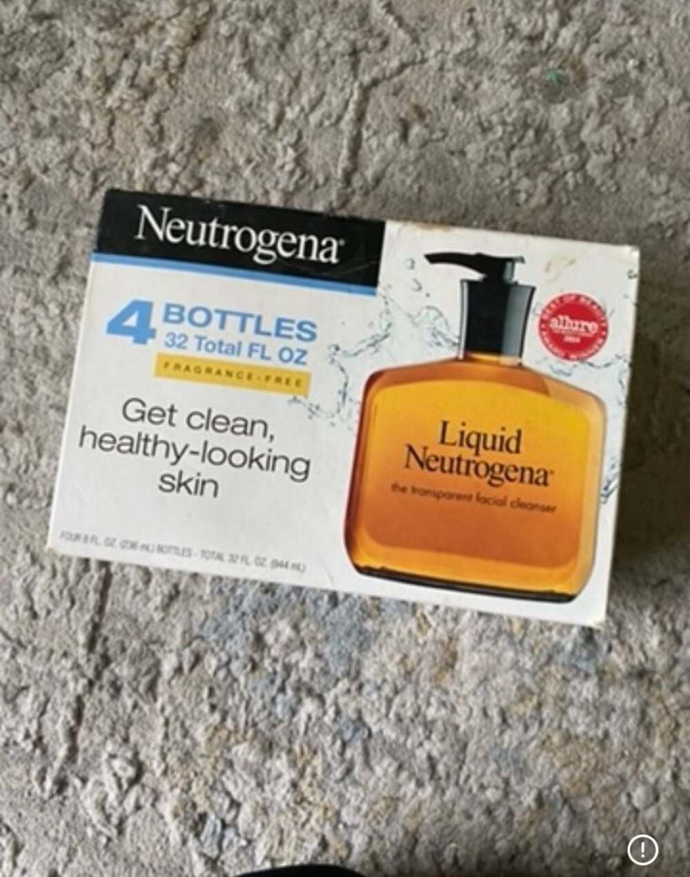 Neutrogena Liquid Facial Cleanser, Fragrance-Free, 8 fl oz, 4pk - .com,